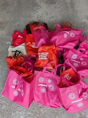 Brand New Reusable Shopping Bags (30+)